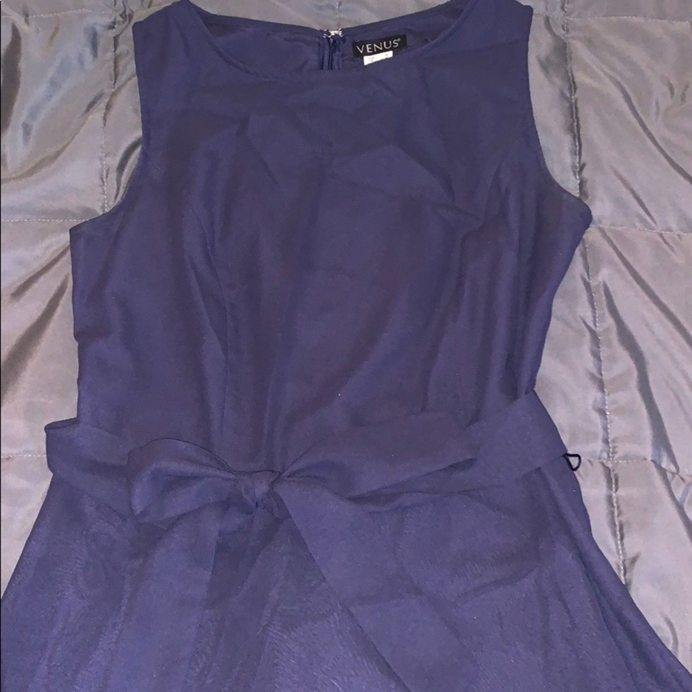 Navy blue dress